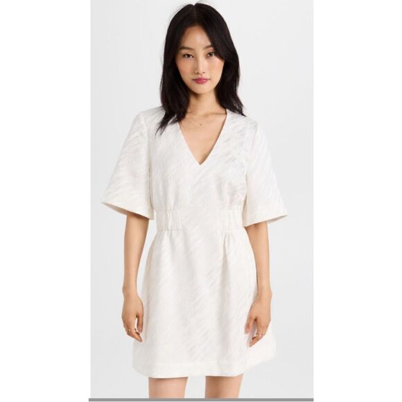 BAUM UND PFERDGARTEN Aello Dress Size S Diagonal White - Picture 1 of 16